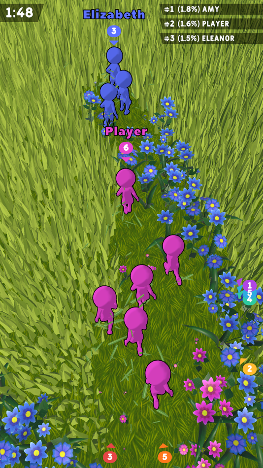 #4. Grass.io (iOS) 由: MARS BARS TOV