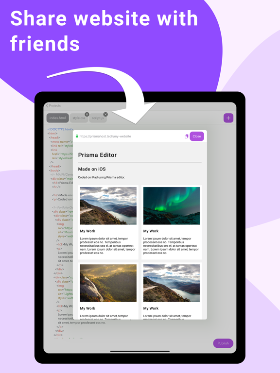 Screenshot #5 pour Code Editor for HTML CSS JS