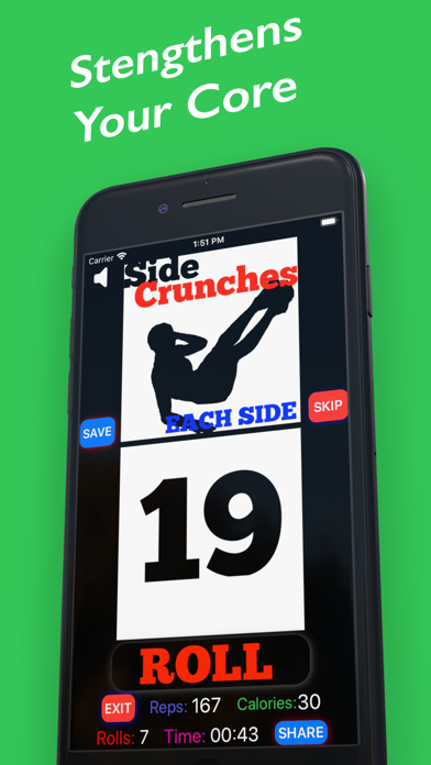 Workout Dice: Home Gym screenshot 3