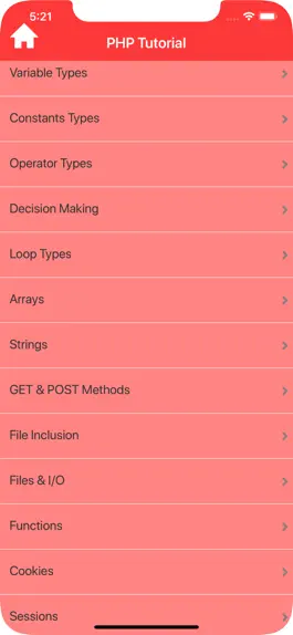 Game screenshot Learning PHP Programming apk