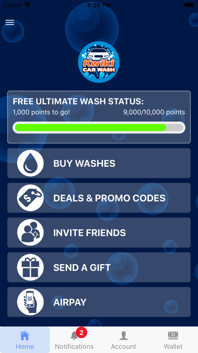 Kwiki Car Wash Screenshot