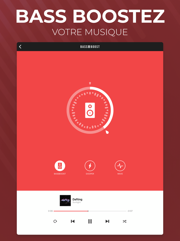 Bass Booster - Booste ta basse Bass Booster - Booste ta basse