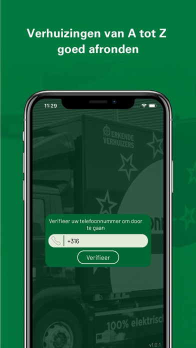 Mondial Movers verhuisapp Screenshot
