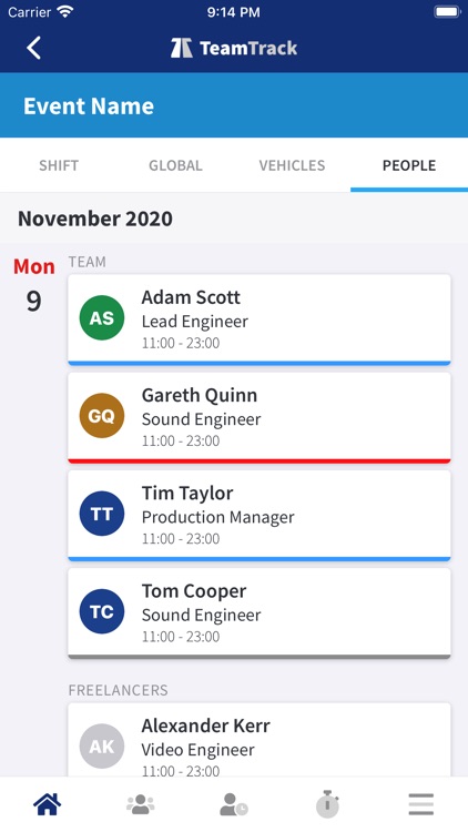 TeamTrack screenshot-6