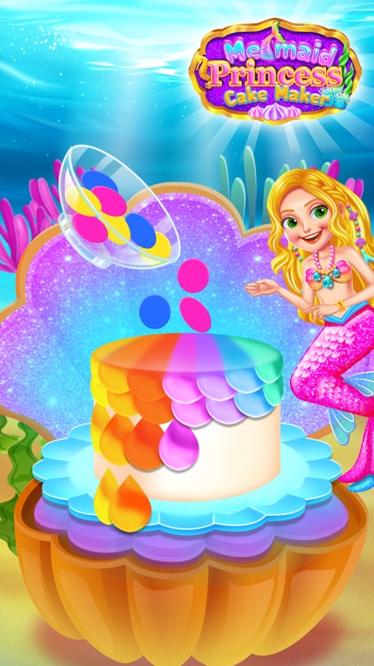 Mermaid Cake Maker Chef