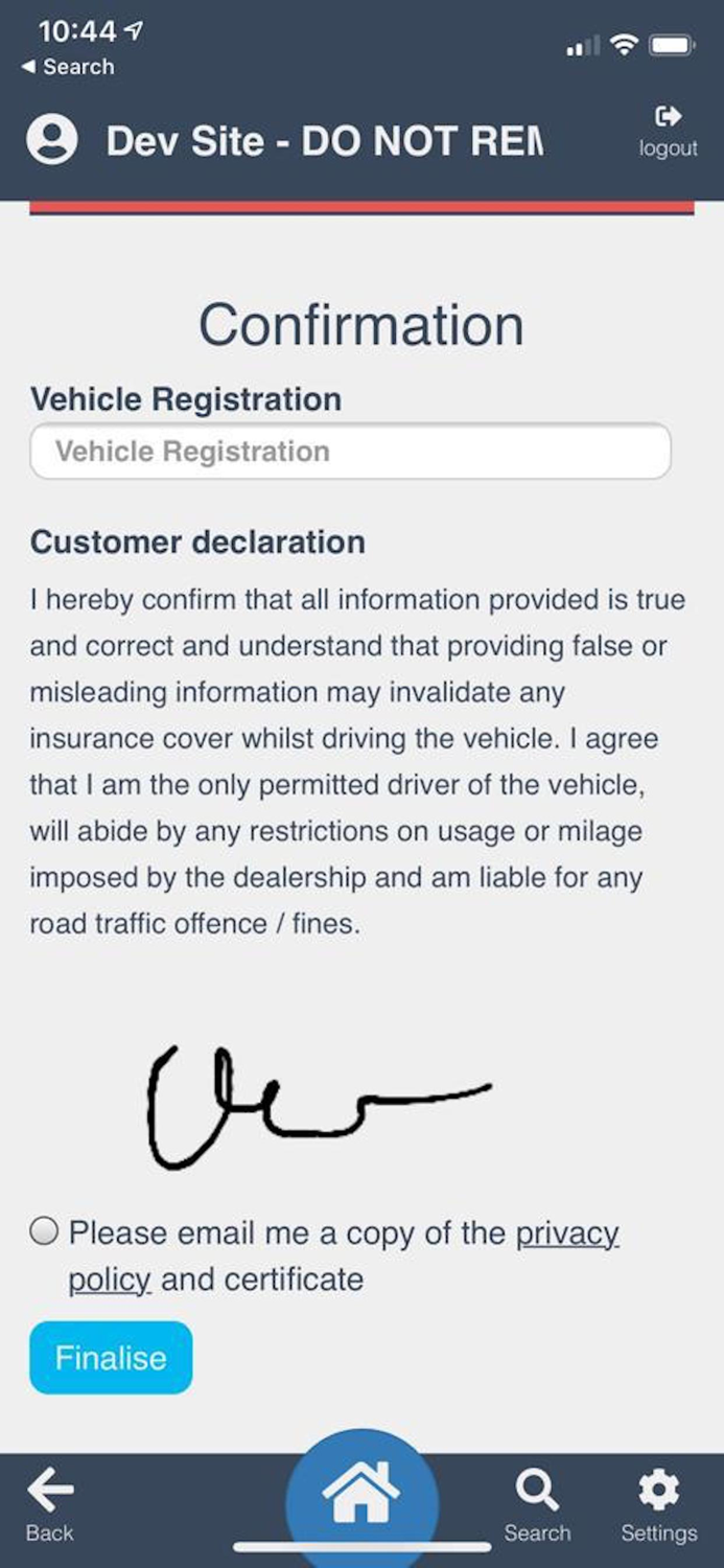 Apex Driving Licence Scanner