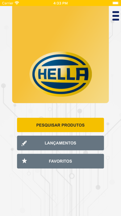 HELLA Catálogo Brasil Screenshot