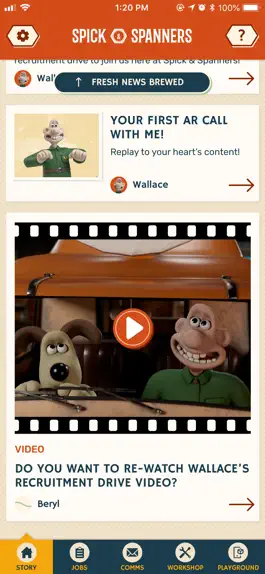 Game screenshot Wallace & Gromit: Big Fix Up hack