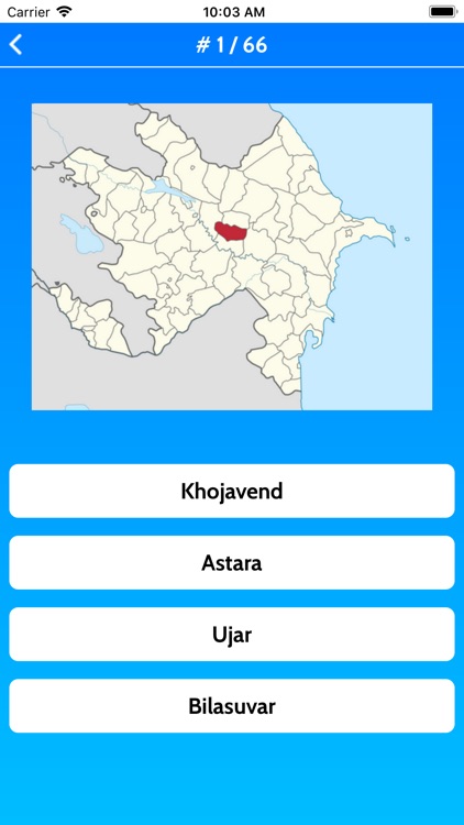 Azerbaijan Map Game