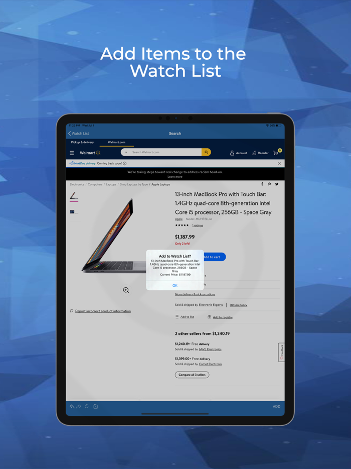 Barcode Scanner for Walmart