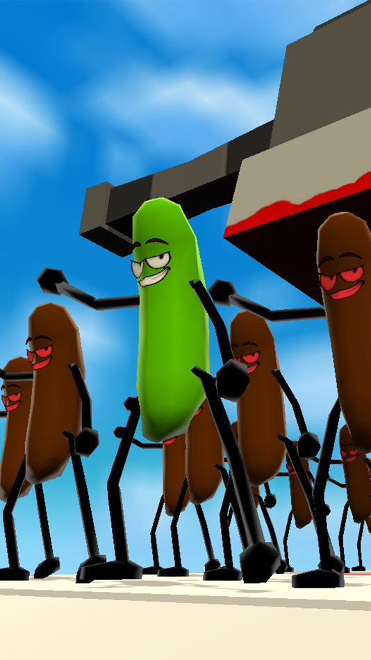 #2. Pickle Run 3D (iOS) 由: Ducky