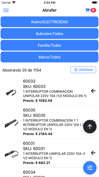Abrafer Ferretería Mayorista Screenshot