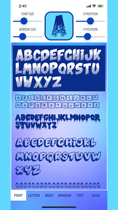 Icon Text Maker Screenshot 4 - AppWisp.com Icon Text Maker Screenshot 4 - AppWisp.com