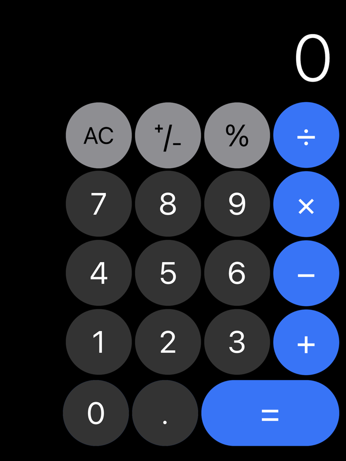 Calculator - for iPad.