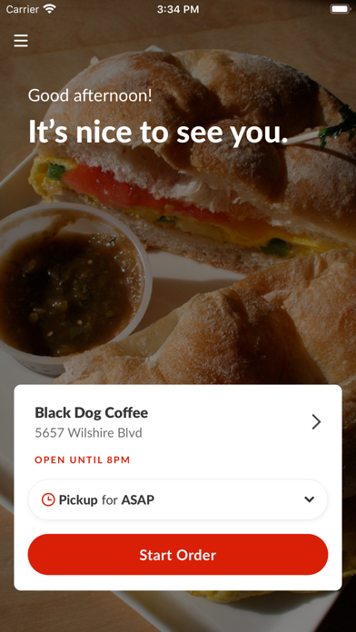 Black Dog Coffee Screenshot 2 - AppWisp.com Black Dog Coffee Screenshot 2 - AppWisp.com