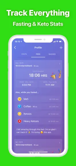 Game screenshot Fasten - Fasting Tracker App hack