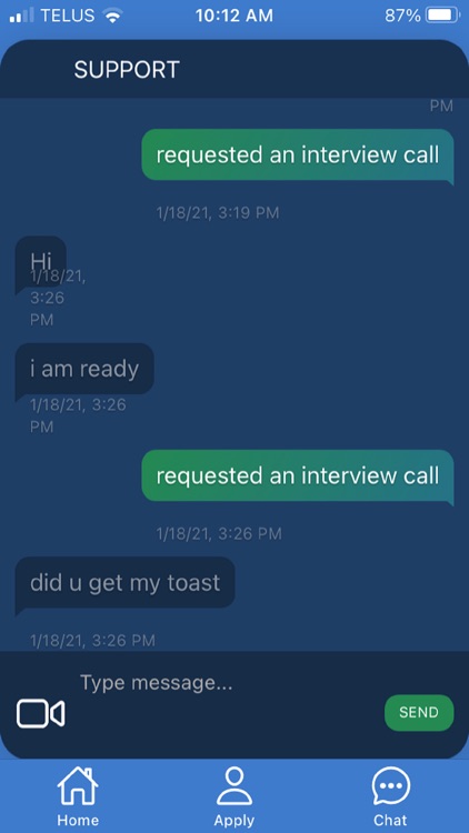 Revolution Staffing App