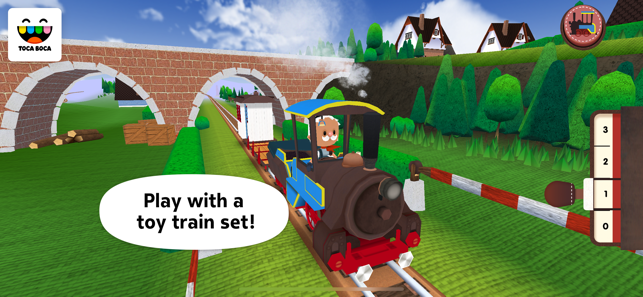 ‎Toca Train Screenshot