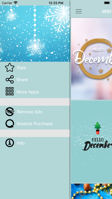 Winter Backgrounds HD Images Screenshot