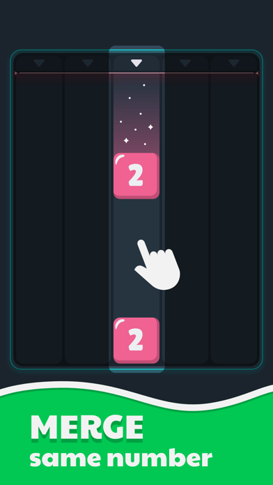 Drop & Merge Numbers Screenshot