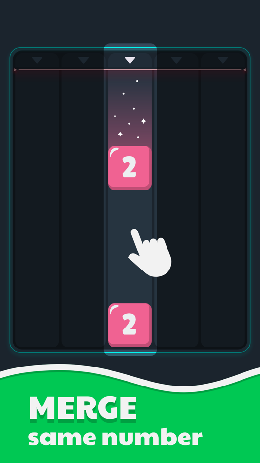 #1. Drop & Merge Numbers (iOS) 由: Bluebook