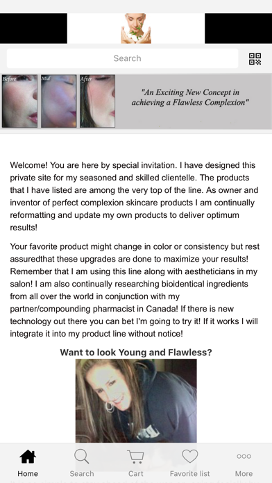 Perfect Complexion Skin Care Screenshot