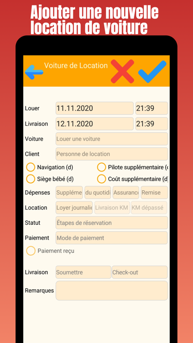 Screenshot #3 pour Rent a Car Manager