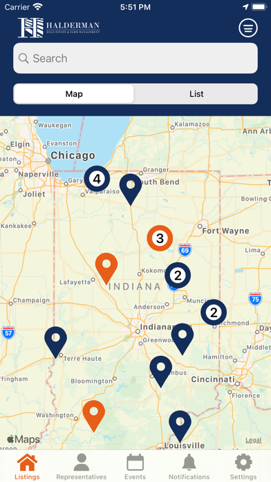 Halderman Real Estate Screenshot