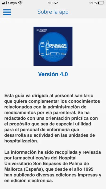 Medicamentos vía parenteral screenshot 5 of 5