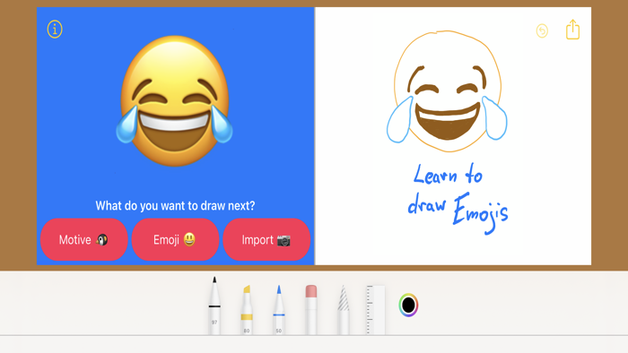 Learn to draw by templates