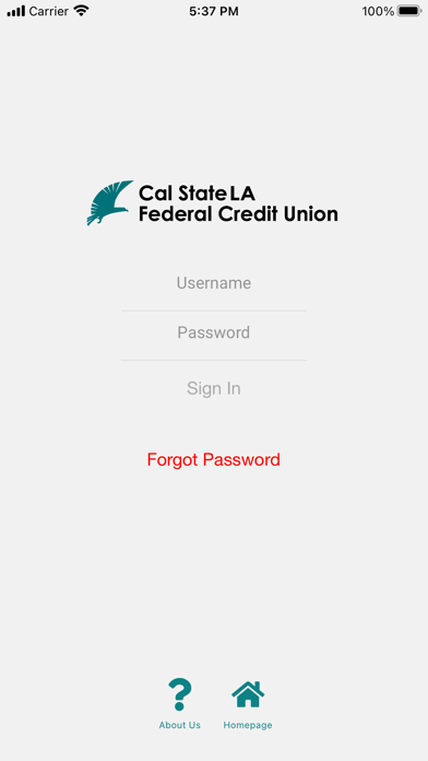 Cal State LA FCU Screenshot