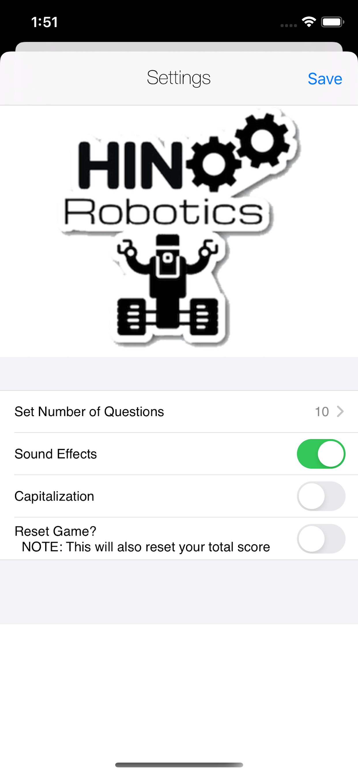 Mr. Hino Robotics