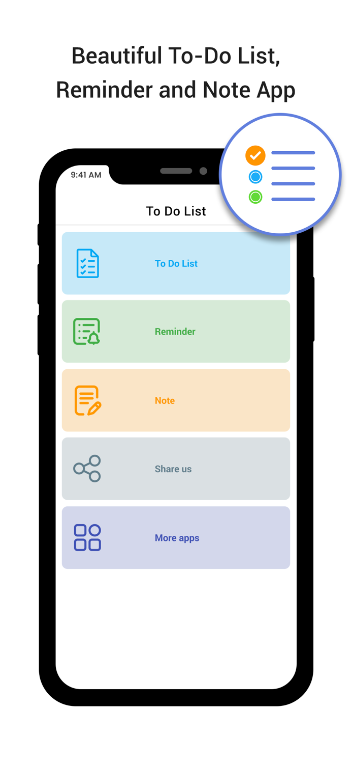 To Do List  Notes and Reminders