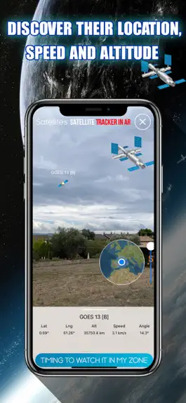 Game screenshot Satellite Tracker in AR apk