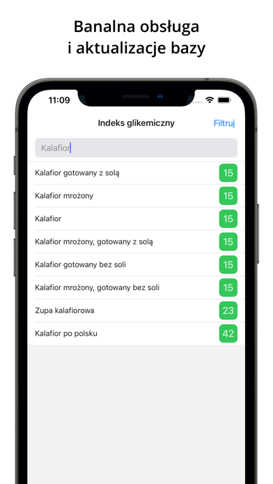 Indeks Glikemiczny Screenshot
