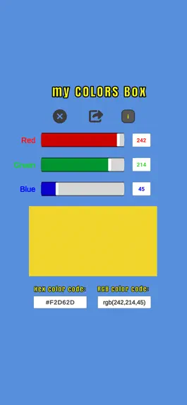 Game screenshot My Colors Box mod apk
