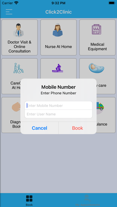 Click2Clinic Screenshot