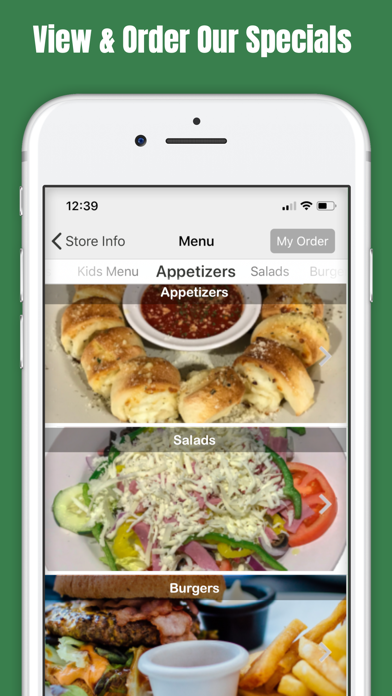 Valentinos Restaurant Screenshot