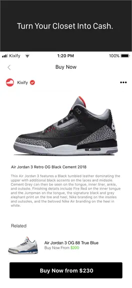 Game screenshot KIXIFY - Buy & Sell Sneakers apk