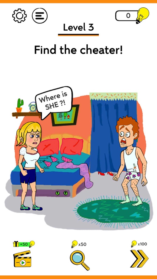 #1. Braining: Guess Who Riddles (iOS) By: Hakan Yildiz