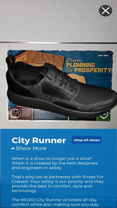 Shoes For Crews© AR Screenshot