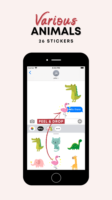 Various Animals Sticker Screenshot