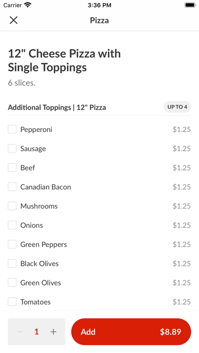 Antonino Bertolo's Pizza Screenshot