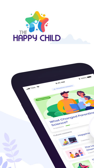 The Happy Child-Parenting App Screenshot