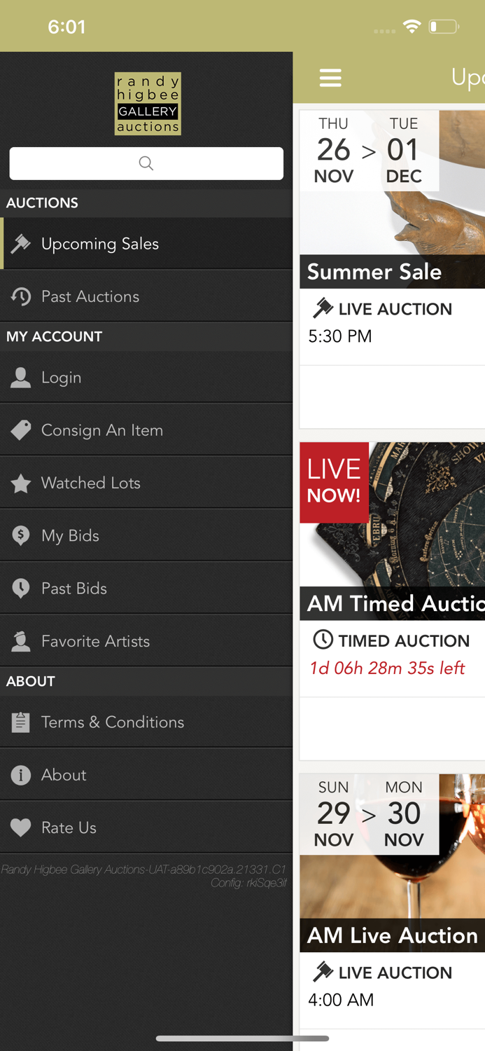 Randy Higbee Gallery Auction