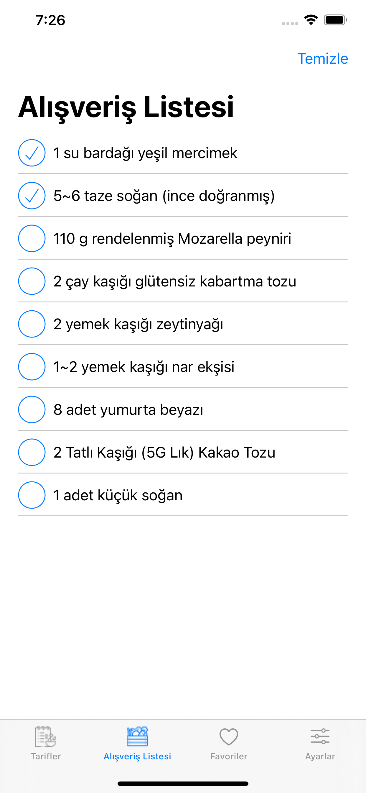 Diyet Tarifleri