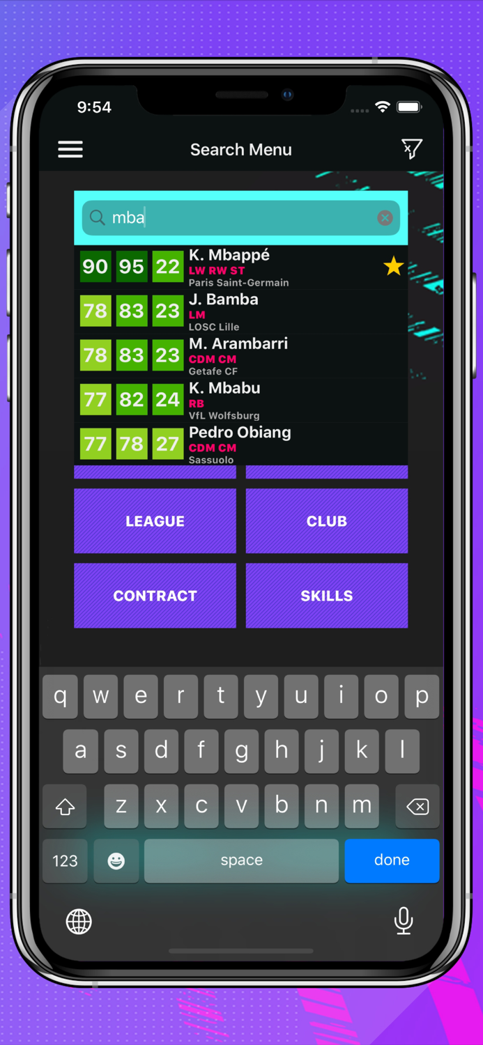 Player Potentials 21