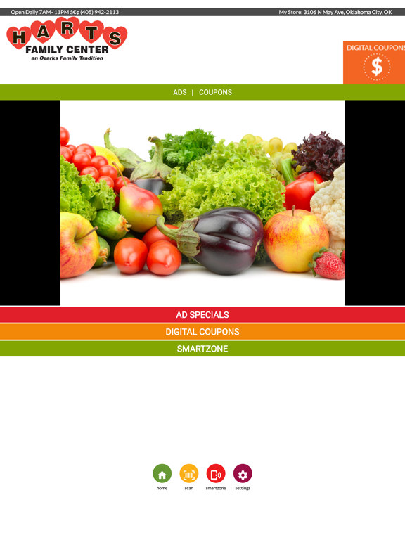 Hart's Family Center iPad screenshot 1 - Business app