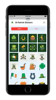 st patrick - gifs & stickers iphone screenshot 3