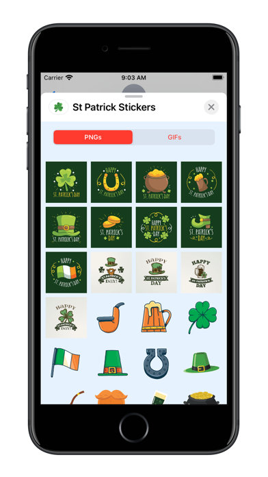 Screenshot #3 pour St Patrick - GIFs & Stickers